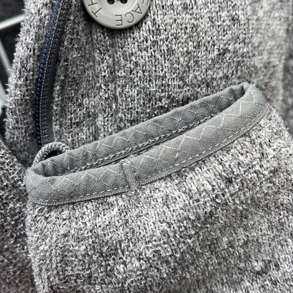 The North Face Gray Crescent Sunshine Button & Zip Hoodie - Picture 13 of 15